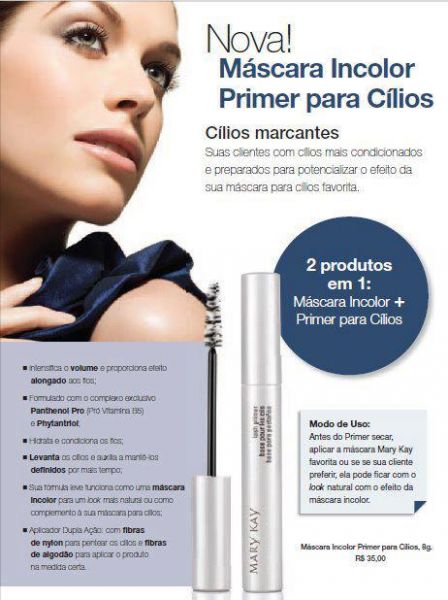 Máscara Incolor Primer para Cílios